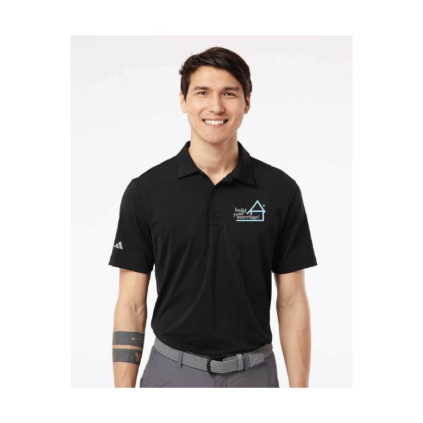 BYM- Adidas - Ultimate Solid Polo - Embroidered