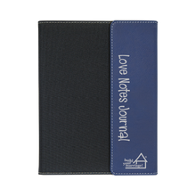 BYM- 7" x 9" Portfolio with Notepad - "Love Notes Journal" - Laser Engraved