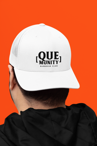 Que-Munity BBQ Club- Richardson - Snapback Trucker Cap- White