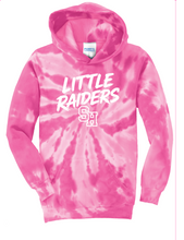 Youth Tie-Dye Pullover Hooded Sweatshirt- Little Raiders- SH Elementary
