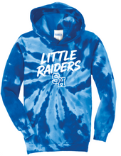 Youth Tie-Dye Pullover Hooded Sweatshirt- Little Raiders- SH Elementary