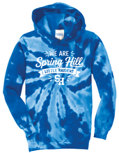 Youth Tie-Dye Pullover Hooded Sweatshirt- We Are Spring Hill- SH Elementary