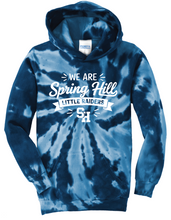 Youth Tie-Dye Pullover Hooded Sweatshirt- We Are Spring Hill- SH Elementary