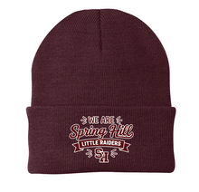 Chunky Knit Beanie- Little Raiders