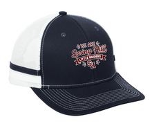 Two-Stripe Snapback Trucker Cap- We Are Spring Hill- SH Elementary