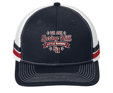 Two-Stripe Snapback Trucker Cap- We Are Spring Hill- SH Elementary