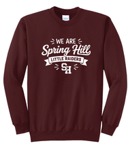 Core Fleece Crewneck Sweatshirt- We Are Spring Hill- SH Elementary