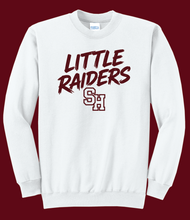 Core Fleece Crewneck Sweatshirt- Little Raiders- SH Elementary