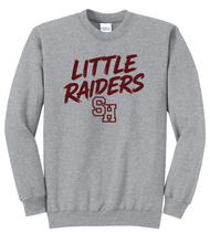 Core Fleece Crewneck Sweatshirt- Little Raiders- SH Elementary