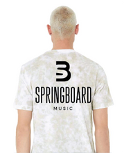 Bella + Canvas FWD Fashion Unisex Tie-Dye T-Shirt: White/ Olive Oil