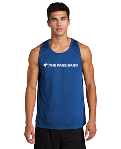 Sport-Tek Men's Tank - THE PAGE BAND - Royal Blue