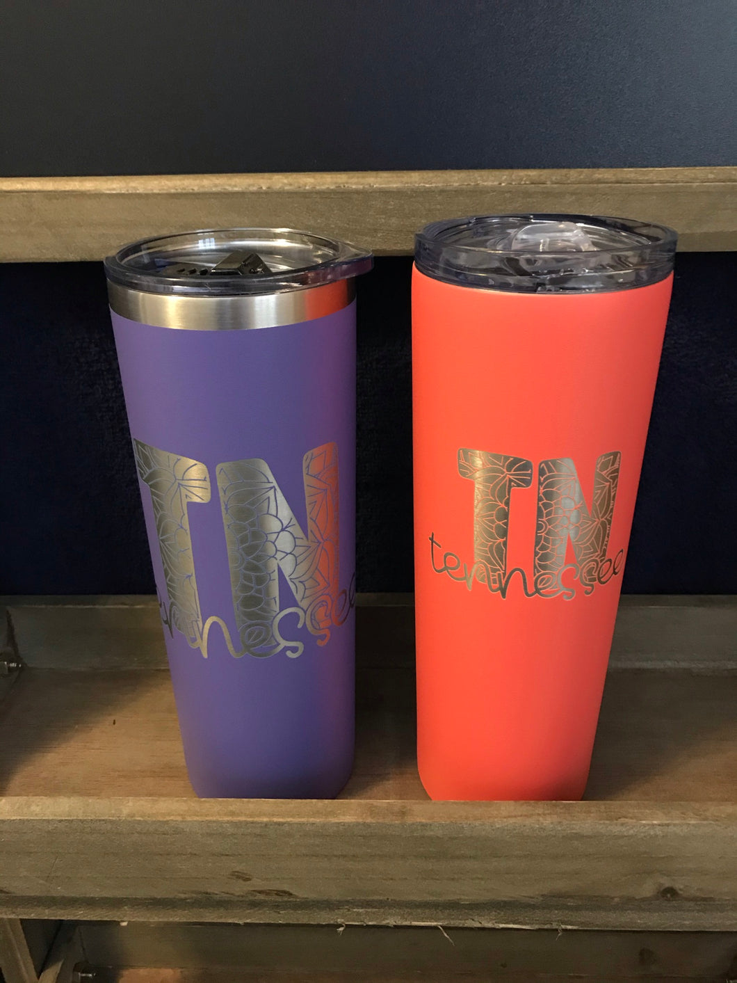 Laser Etched Tumblers- 20 oz. Tennessee TN