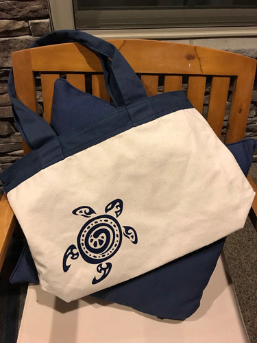 Summer Tote Bag- Sea Turtle