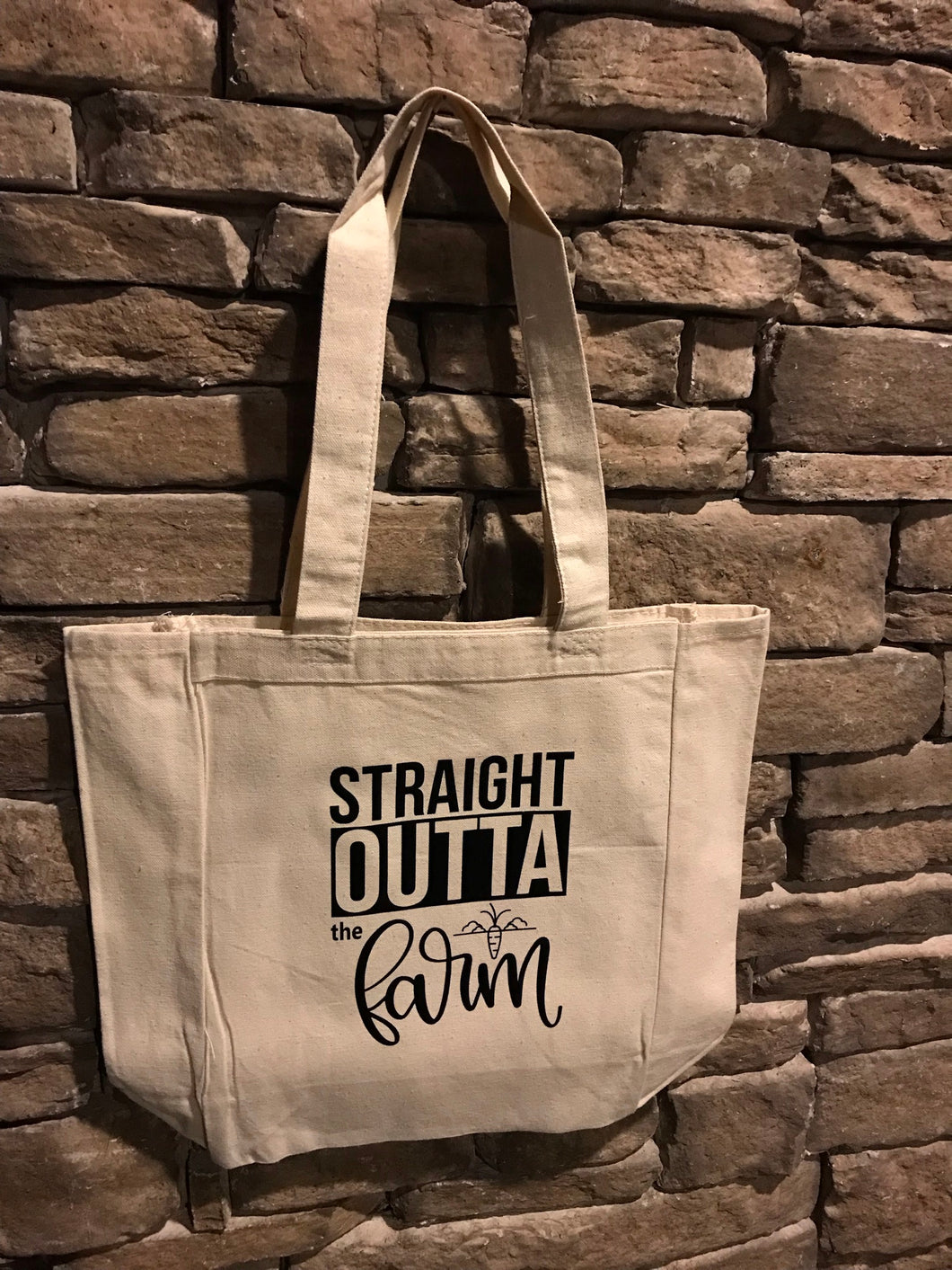Summer Tote Bag- Straight Outta the Farm