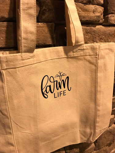 Summer Tote Bag- Farm Life