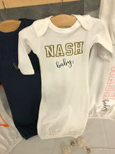 NASH Baby- Baby Gown- Nash Baby- Solids- White