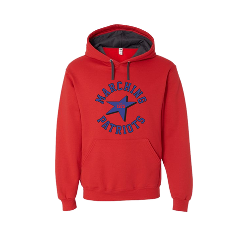 Hooded Sweatshirt- Est 1975 - Unisex- Red