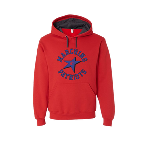 Hooded Sweatshirt- Est 1975 - Unisex- Red