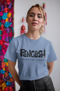 Pencilish T Shirt [Unisex] Black Pencilish Logo