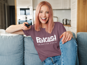 Pencilish T Shirt [Unisex] White Pencilish Logo